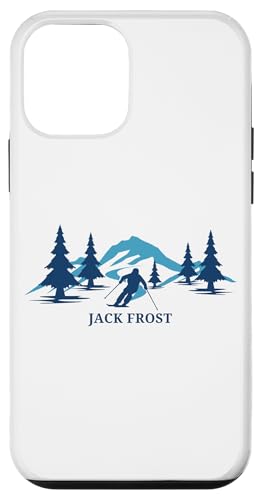 Hülle für iPhone 12 mini Jack Frost Pennsylvania Skigebiet Skifahrer von Matching Family Ski Resort Pennsylvania