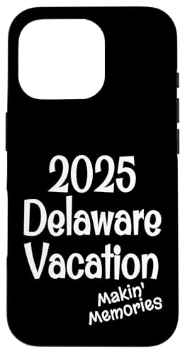 Passende Gruppe „Making Memories“ für den Familienurlaub in Delaware im Jahr 2025 Hülle für iPhone 16 Pro von Matching Family Vacation Gifts