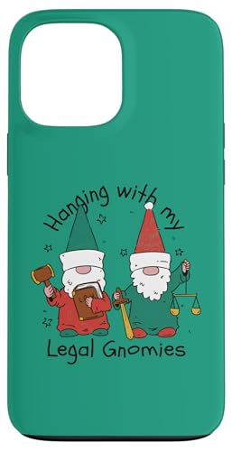 Hülle für iPhone 13 Pro Max Abhängen mit meinen juristischen Zwergen - Xmas Gnome von Matching Gnome Family Christmas Shirts & Gifts