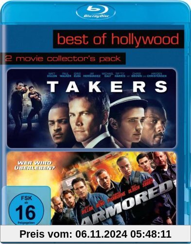 Best of Hollywood 2012 - 2 Movie Collector's Pack 55 (Armored / Takers) [Blu-ray] von Matt Dillon