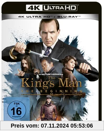 The King's Man - The Beginning (4K Ultra HD) (+ Blu-ray 2D) von Matthew Vaughn