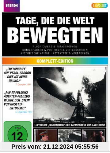 Tage, die die Welt bewegten - Komplettbox (BBC) [8 DVDs] von Matthew Whiteman