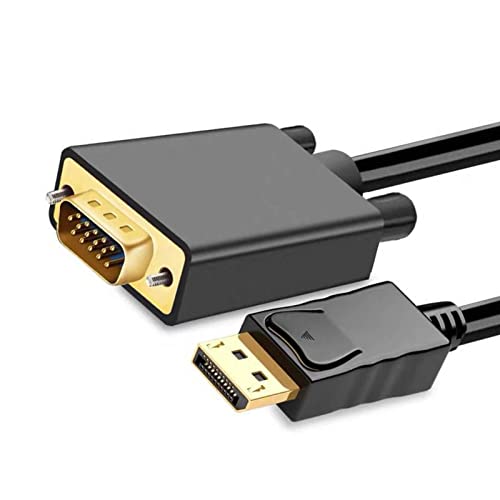 DisplayPort VGA -Kabel Stabil Getriebe Effizientes Adapterkabel für Monitore Projektoren 1,8 M Weiß von Matybobe