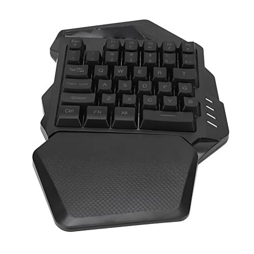 Eine Handspieltastatur Wireless RGB Lighting ABS 35 Tasten Gaming -Tastatur Computer Eine Handspieltastatur Wireless RGB Lighting ABS 35 Tasten Gaming -Tastatur Computer von Matybobe