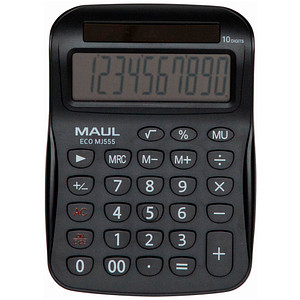 MAUL ECO MJ 555 Tischrechner schwarz von Maul