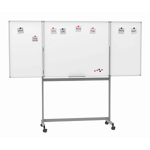 MAUL mobiles Whiteboard MAULstandard 150,0 x 100,0 cm weiß kunststoffbeschichteter Stahl von Maul