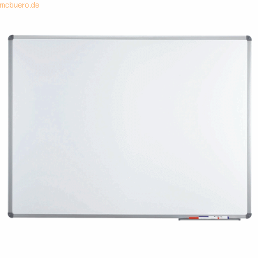 Maul Whiteboard Standard Emaille 90x120 cm grau von Maul