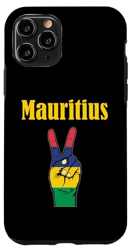 Hülle für iPhone 11 Pro Mauritius, Flagge von Mauritius, Mauritius-Flagge. von Mauritius,Mauritius Flag,Flag of Mauritius.