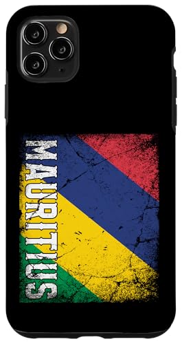 Hülle für iPhone 11 Pro Max Mauritius, Flagge von Mauritius, Mauritius-Flagge. von Mauritius,Mauritius Flag,Flag of Mauritius.