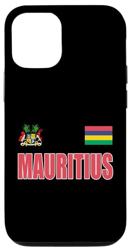 Hülle für iPhone 14 Mauritius, Flagge von Mauritius, Mauritius-Flagge. von Mauritius,Mauritius Flag,Flag of Mauritius.