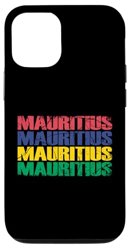 Hülle für iPhone 14 Pro Mauritius, Flagge von Mauritius, Mauritius-Flagge. von Mauritius,Mauritius Flag,Flag of Mauritius.