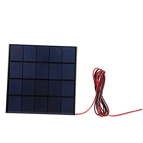 5V 4,5W 900mA Mini-Solarpanel-Ladegerät mit hoher Umwandlung, Winddicht, schneesicher, mit 78,7-Zoll-Kabel von Mavaol