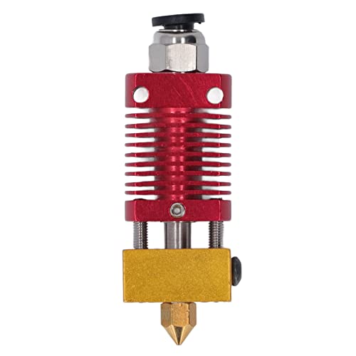 Mavaol 4.0 Mini 3D-Drucker-Extruder-Hotend-Kit, effizientes Kühlsystem, breite Filamentkompatibilität, für Ender 3 V2, CR10 und mehr (Red) von Mavaol