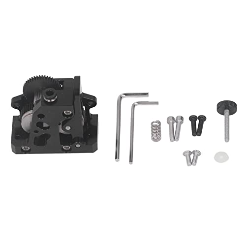 Mavaol Upgrade-Kit für Extruder mit Untersetzungsgetriebe aus gehärtetem Stahl, erhöhte Druckqualität, kompatibel mit 3D-Druckern der Serien CR 10 und Ender 3 (Black) von Mavaol