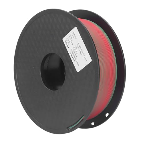 PLA-Filament 1,75 mm Color Clog 3D-Druck-Verbrauchsmaterial Grün Rot für 3D-Drucker von Mavaol