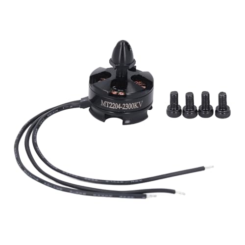 RC FPV Drohnen bürstenloser Motor Maximaler Schub 420G MT2204 2300KV Schwarz für QAV 180 210 250 von Mavaol