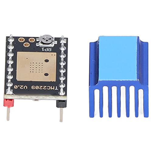 Schrittmotortreiber, extrem leises Modul TMC2209, 3D-Drucker-Controller mit Kühlkörper von Mavaol