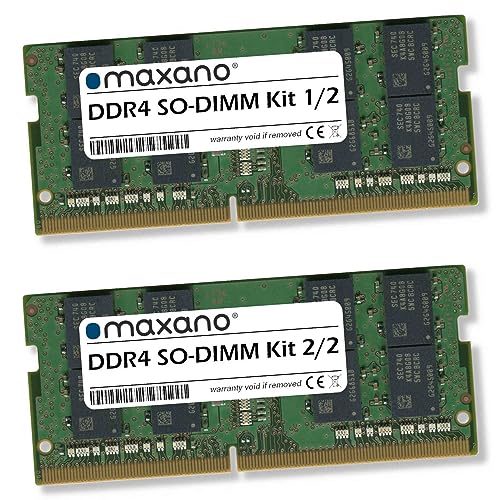 Maxano 32GB Kit 2X 16GB RAM kompatibel mit Dell Latitude 5440 (DDR4) (PC4-25600 SO-DIMM Arbeitsspeicher) von Maxano