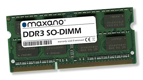 Maxano 8GB RAM Speicher DDR3 1600MHz SO-DIMM kompatibel mit Intel NUC NUC5i3RYH, NUC5i3RYK, NUC5i3RYB von Maxano