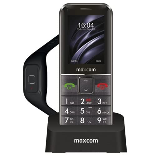 MaxCom Seniorehandys MM735, Schwarz von Maxcom