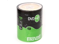 Maxell DVD+R 100 Pack, DVD+R, 120 mm, Spindel, 100 Stück(e), 4,7 GB von Maxell