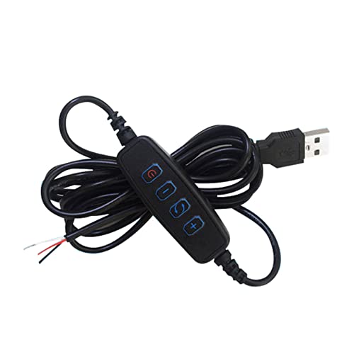 DC 5 V LED-Dimmer-Verlängerungskabel, USB-Port, Netzteil, Kabel, Dimm-Controller für LED-Licht und Farbbandlicht DC 5 V LED-Dimmer-Verlängerungskabel, USB-Port, Netzteil, Kabel, Dimm-Controller für LED-Licht und Farbbandlicht von Maxtonser