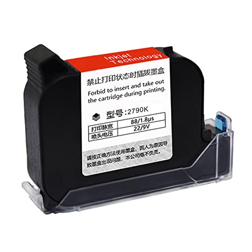 Maxtonser 2790K Handdruckerpatrone, schnell trocknend, Lösungsmittel, 600 dpi, 12,7 mm, Tintenstrahldrucker, Schwarz, 42 ml Maxtonser 2790K Handdruckerpatrone, schnell trocknend, Lösungsmittel, 600 dpi, 12,7 mm, Tintenstrahldrucker, Schwarz, 42 ml von Maxtonser