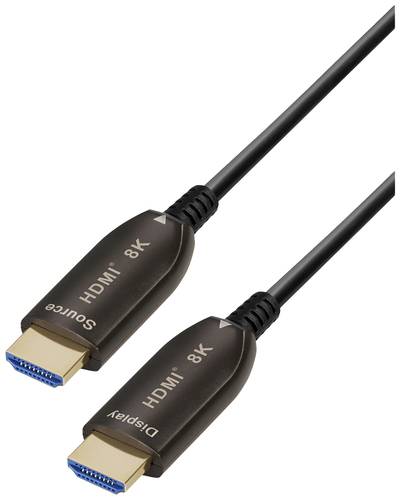Maxtrack HDMI Anschlusskabel HDMI-A Stecker, HDMI-A Stecker 10.00m Schwarz C 507-10ML Ultra HD (8K) von Maxtrack