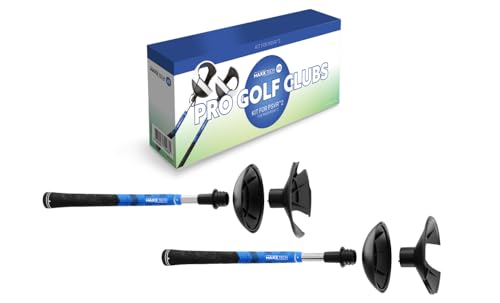 Maxx Tech VR Pro Golf Clubs Kit designed for PlayStation 5 PSVR2 controllers, includes 2 premium golf clubs compatible with Golf +, Walkabout Mini Golf and many more von Maxx Tech