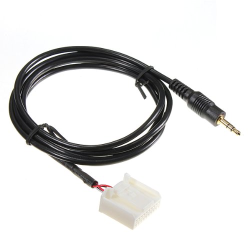 maxxcount.de AUX Line-In Adapter Kabel 3,5mm/ geeignet für iPhone, iPod, MP3-Player kompatibel mit Mazda 2, 3, 5, 6, MX5, RX8 ab 2006/32-Pin Radio CD-Wechsleranschluss von Maxxcount