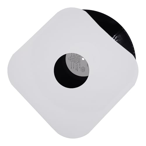 Schallplatten-Innenhüllen, schweres weißes Kraftpapier mit abgerundeten Ecken, Schutzhüllen, antistatisches Papier, Vinyl-Schallplattenhüllen für LP-Alben, 30,5 cm, 20 Stück von MayRecords