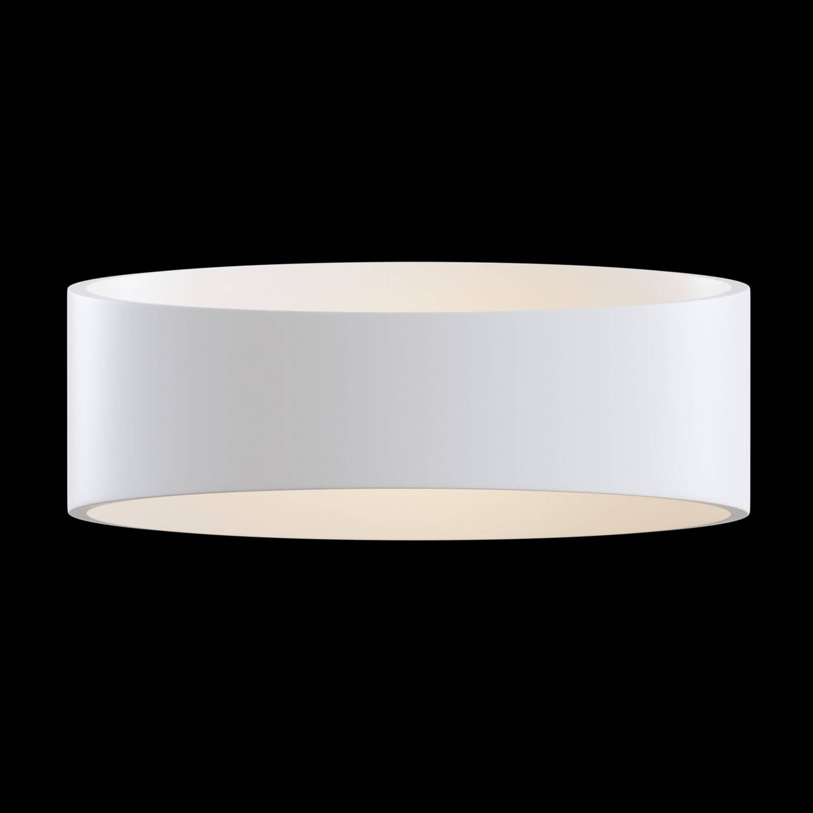 LED-Wandleuchte Trame, ovale Form in Weiß von Maytoni