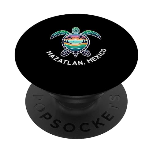 Mazatlan Mexiko Souvenir Mexikanischer Urlaub Männer Frauen Erinnerung PopSockets Klebender PopGrip von Mazatlan Mexico Reminder Souvenir