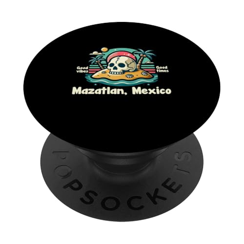 Mazatlan Mexiko Souvenir Mexikanischer Urlaub Männer Frauen Erinnerung PopSockets Klebender PopGrip von Mazatlan Mexico Reminder Souvenir