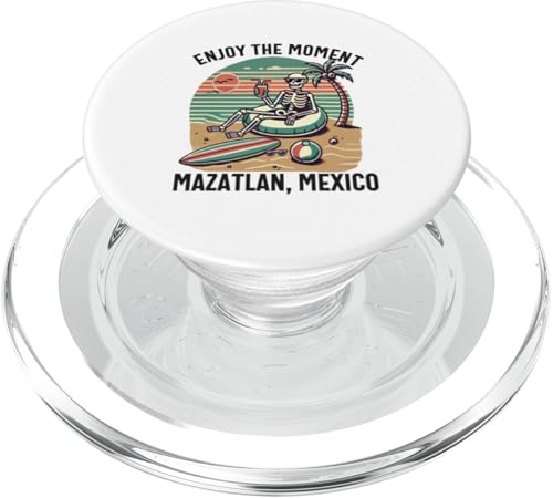 Mazatlan Mexiko Souvenir Mexikanischer Urlaub Männer Frauen Erinnerung PopSockets PopGrip für MagSafe von Mazatlan Mexico Reminder Souvenir