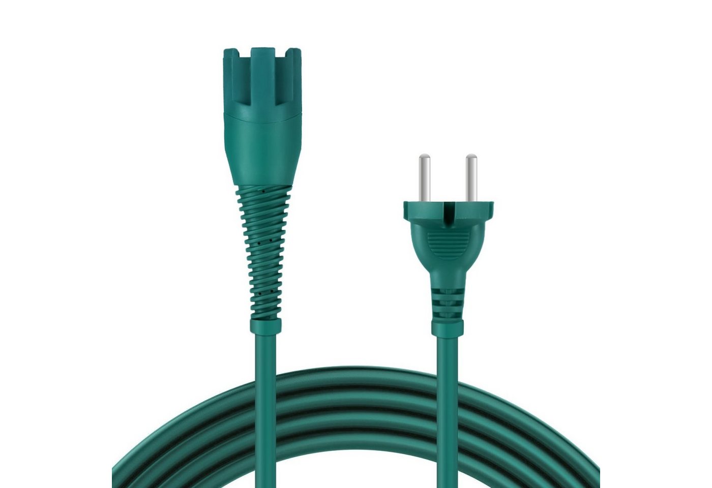 McFilter Kabel passend für Vorwerk Kobold 130, 130 SC, 131, 131 SC Stromkabel, Typ EF (Konturenstecker), (700 cm), Staubsauger Kabel von McFilter