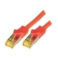 Mcab CAT7 S-FTP-PIMF-LSZH-1.00M-RED Ethernet-Kabel (1 m) rot von Mcab