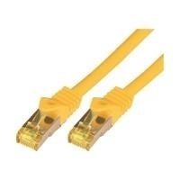 Mcab CAT7 S-FTP-PIMF-LSZH-25.0M-YEL Ethernet-Kabel (25 m) gelb von Mcab