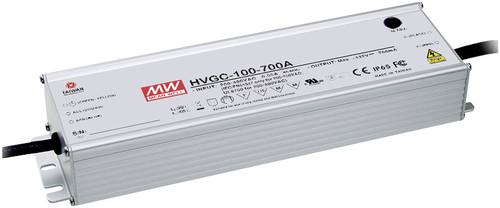 Mean Well HVGC-100-700A LED-Treiber Konstantstrom 99W 0.7A 15 - 142 V/DC dimmbar, PFC-Schaltkreis, � von Mean Well