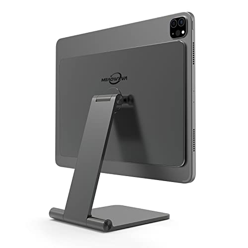 Meaowxva Magnetischer iPad Ständer verstellbar faltbar Tablet Halter iPad Maltischständer für Apple iPad Pro 12.9 Zoll 3./4./5./6. Gen von Meaowxva