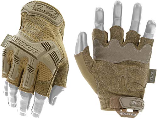 Mechanix M-Pact Coyote Fingerlose Taktische Arbeit Handschuhe, Größe: L, Braun Mechanix M-Pact Coyote Fingerlose Taktische Arbeit Handschuhe, Größe: L, Braun von Mechanix Wear
