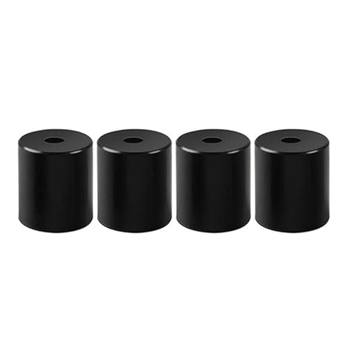 1-6set Heißer Bett Nivellierung Spalte Silikon Feste Spacer Plattform Leveler for CR10/ CR10S CR-X Ende-3 kobra 3D Drucker Teile(Black 18mm,4Set) von MedgAs