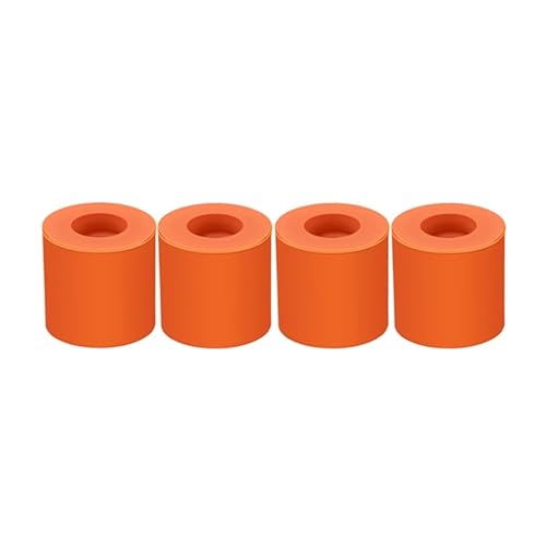 1-6set Heißer Bett Nivellierung Spalte Silikon Feste Spacer Plattform Leveler for CR10/ CR10S CR-X Ende-3 kobra 3D Drucker Teile(Brown 16mm,6Set) von MedgAs