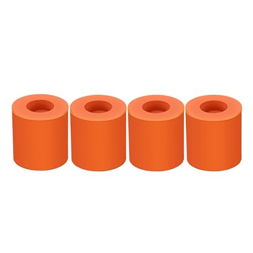 1-6set Heißer Bett Nivellierung Spalte Silikon Feste Spacer Plattform Leveler for CR10/ CR10S CR-X Ende-3 kobra 3D Drucker Teile(Brown 18mm,6Set) von MedgAs