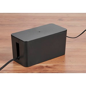 MediaRange Kabelbox 0,23 m schwarz von MediaRange