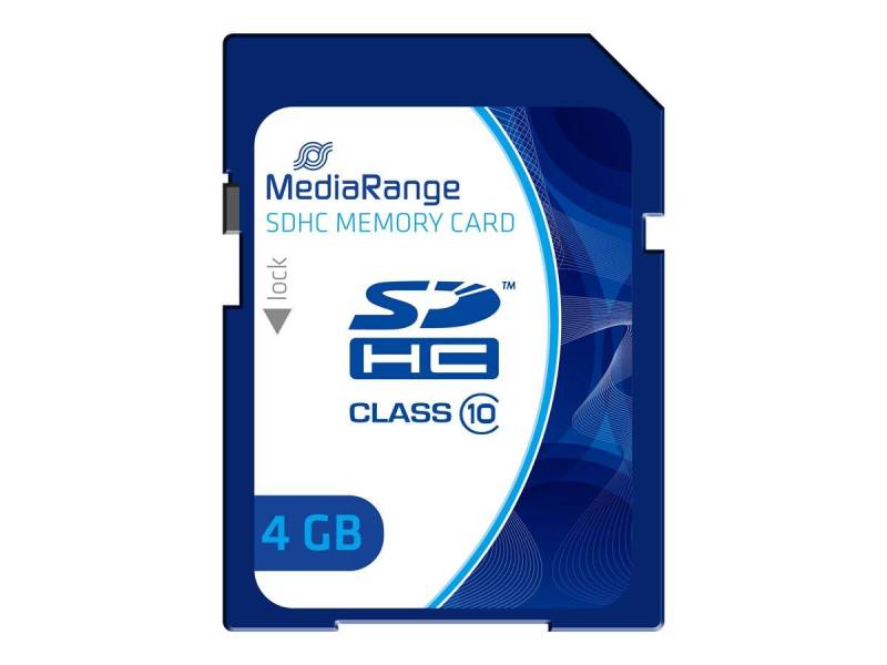 MediaRange SD Card  4GB SDHC CL.10 von MediaRange