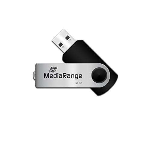 MediaRange USB Speicherstick, 64GB, Schwarz von MediaRange