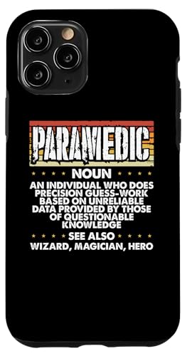 Hülle für iPhone 11 Pro Funny Sanitäter Definition Precision Guess Arbeitssanitäter von Medical Professional Gifts by Kanig Designs