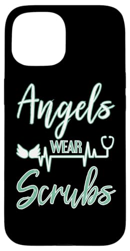 Hülle für iPhone 15 Angels Wear Masken Fun Medical Professional Doctor Nurse von Medical Professional Gifts by Kanig Designs