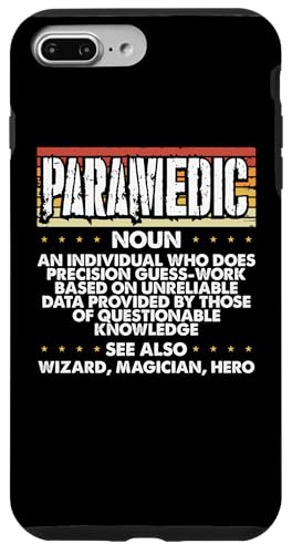 Hülle für iPhone 7 Plus/8 Plus Funny Sanitäter Definition Precision Guess Arbeitssanitäter von Medical Professional Gifts by Kanig Designs